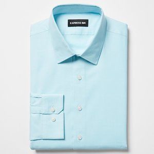 NWT - Express Extra Slim 1MX Shirt - Teal Blue - Medium